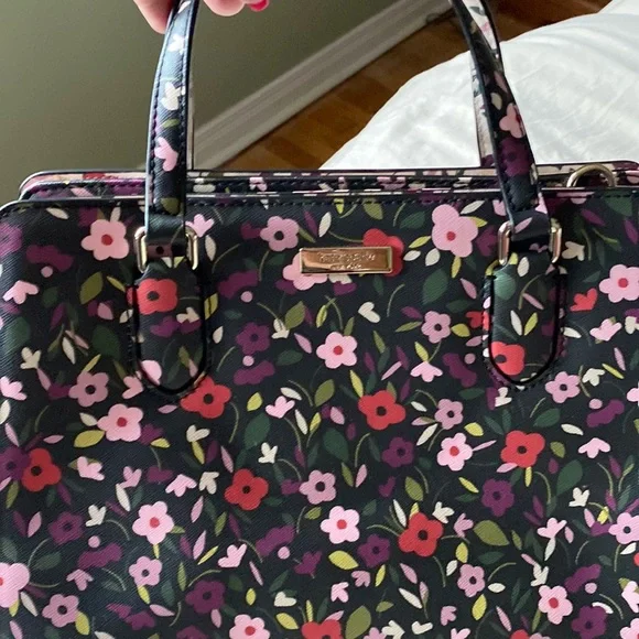 Kate Spade Flower Print Bag - Picture 1 of 5